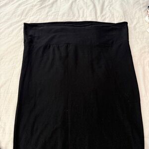 Torrid Elegant Black Pencil Skirt